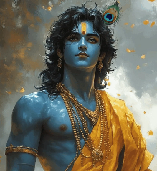 Mor Pankh Dhari Krishna Bal Shaali